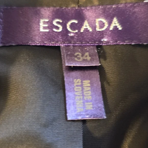Escada Black and Purple Blazer - Picture 2 of 7
